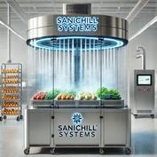 SANICHILL overhead spray sanitizing system